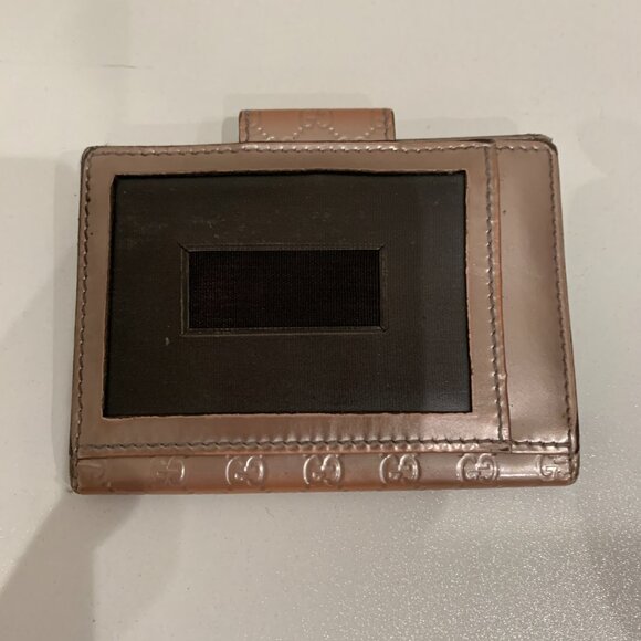 Gucci Beige Micro GG Card Case sku#84212 (Gently used) - Picture 2 of 12